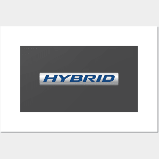 Honda Hybrid Badge Posters and Art